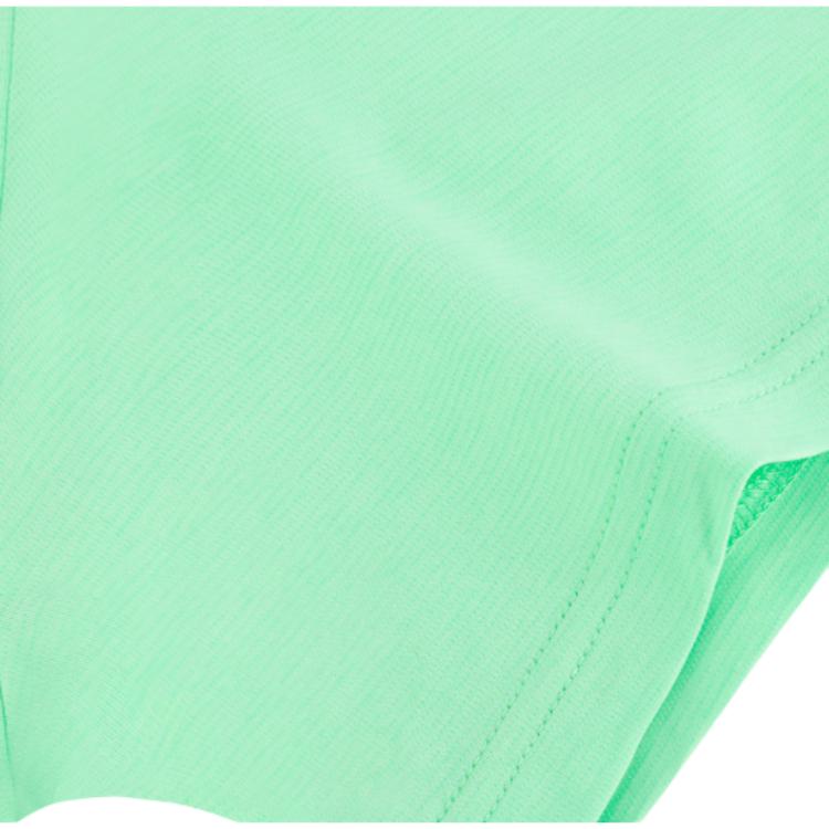 Li Ning Running Series Solid Color Logo Round Neck Comfortable Breathable Short Sleeve T-Shirt Men Tops Cool-Green ATSU551-2