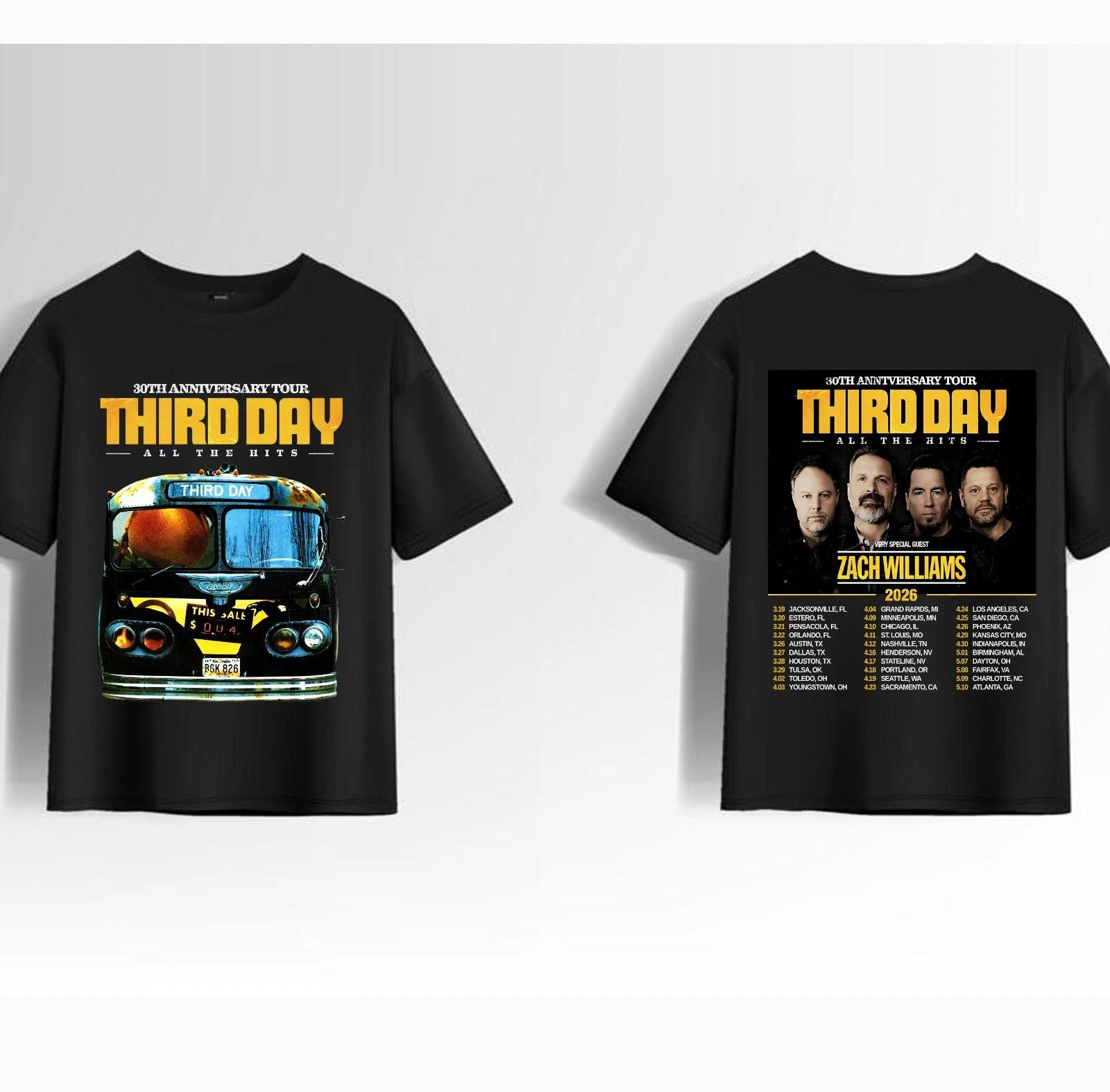 Third Day 30Th Anniversary Tour 2026 Unisex T shirt XXL