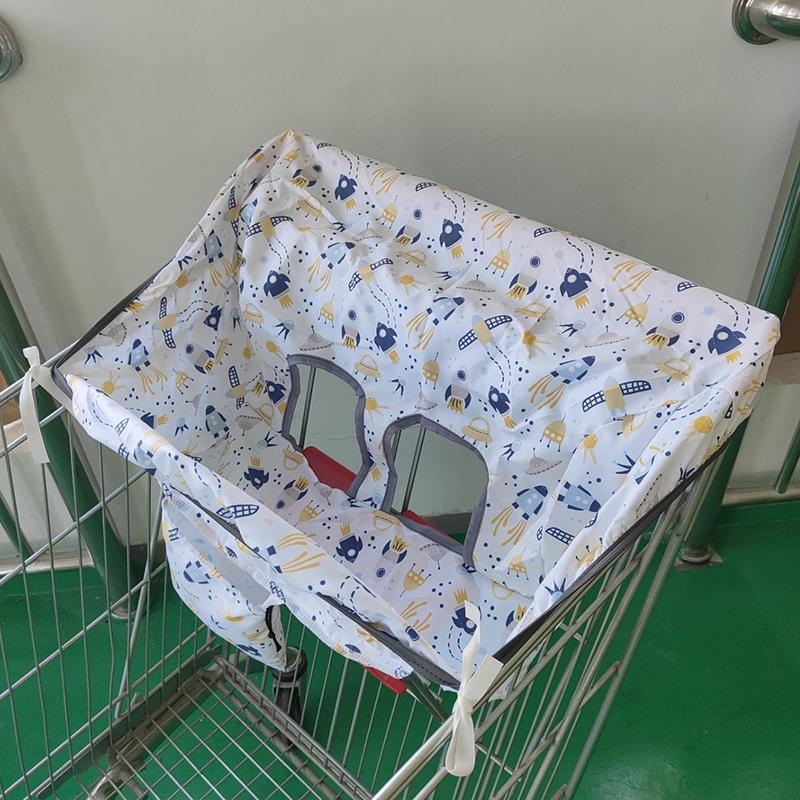 Children Supermarket Grocery Shopping Cart Cover Baby Seat Pad Anti-Dirty Waterproof Covers Kids Portable Traveling Seat Cushion