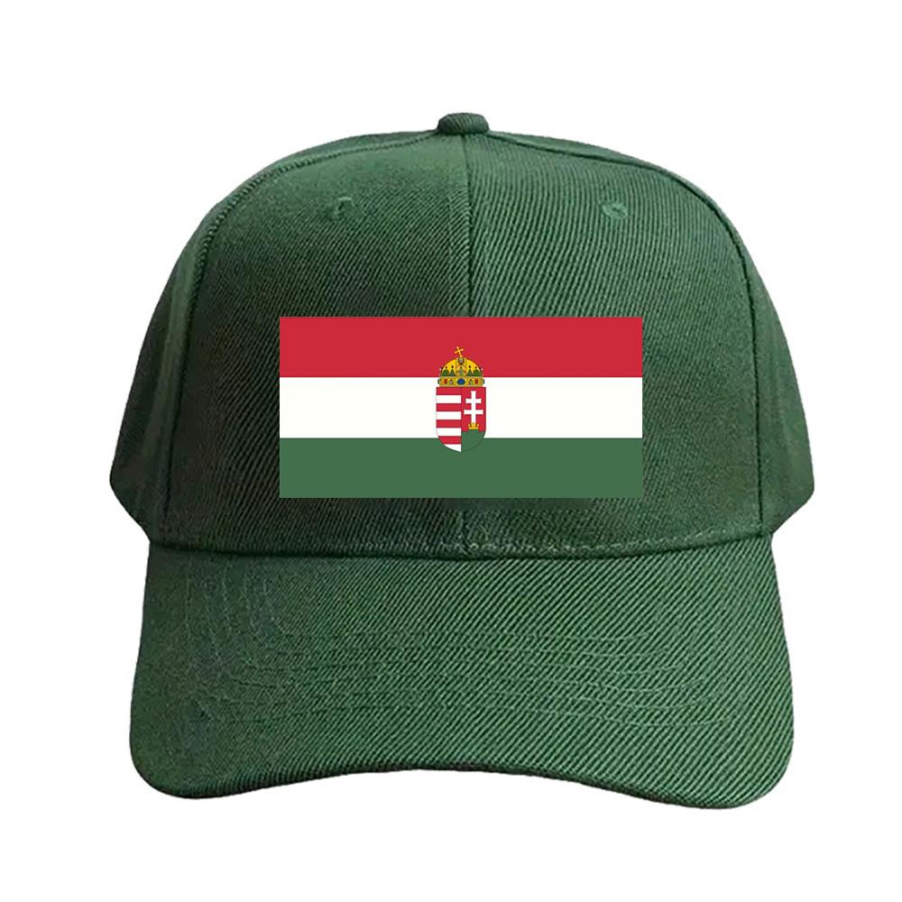 Hungary Flag Baseball Cap Woman Men Summer Casual Sun Hat Adult Adjustable with Curved Brim Hiking Fishing Hat