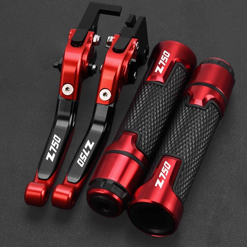 2011 2010 2009 2008 Motorcycle Brake Handle Clutch Lever CNC Aluminum Adjustable Clutch Brake Levers FOR Kawasaki Z750 2007-2012