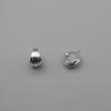 [silver 925] Stripe Hoop Earring