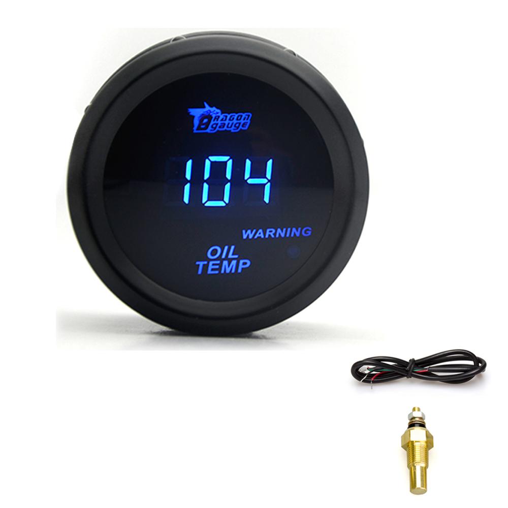 2" 52mm Digitaler Turbo-Ladedruckmesser PSI BAR Wassertemperatur Öltemperatur Öldruckmesser Drehzahlmesser RPM Messgerät Voltmeter EGT ARF Messgerät für Auto