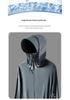 Hooded Ice Silk UV Protection Jacket for Men & Women - Summer Breathable, Lightweight, and Sun Protection Clothing for Outdoor Activities