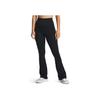Under Armour Meridian Solid High-Waisted Flared Training Pants Women Pants Black 1382531-001