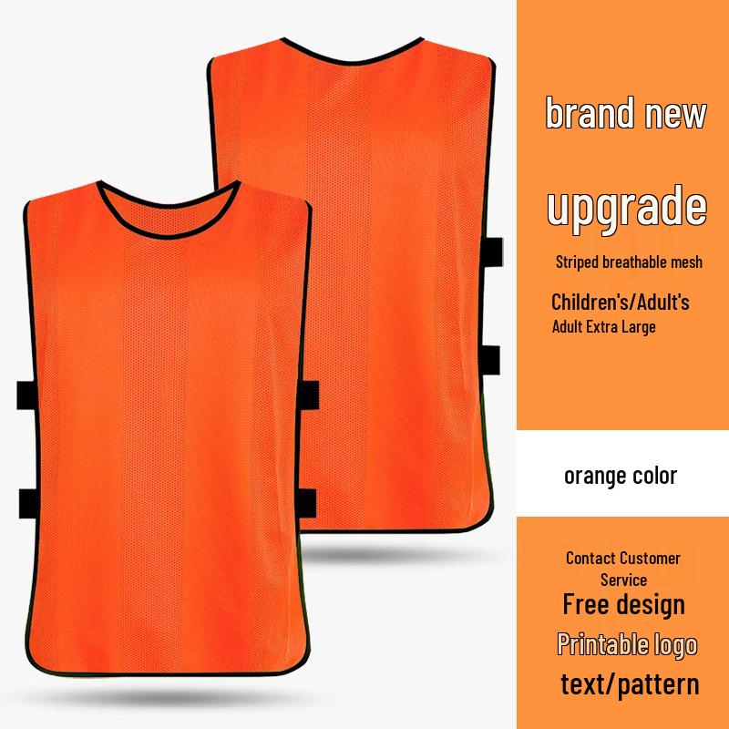 Striped Confrontation Vest for Children & Adults - Football Training Gear