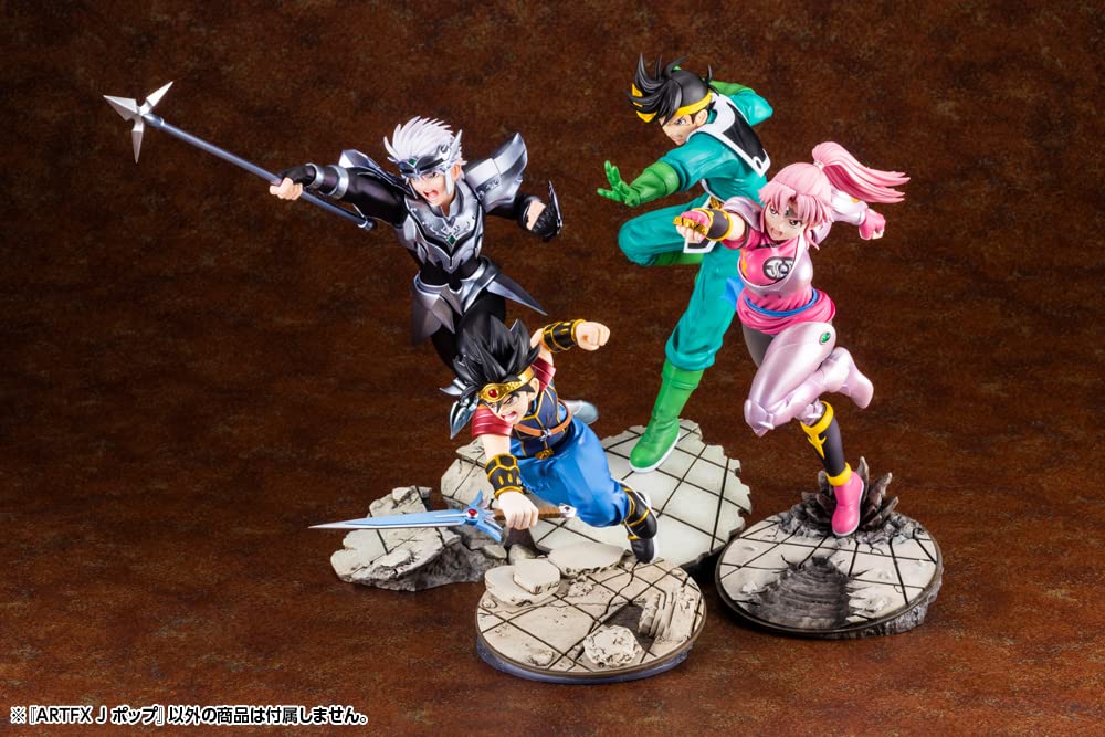 KOTOBUKIYA ARTFX J Dragon Quest The Adventure of Dai Pop Scale PVC Painted Complete Figure Multicolor PP906 1/8