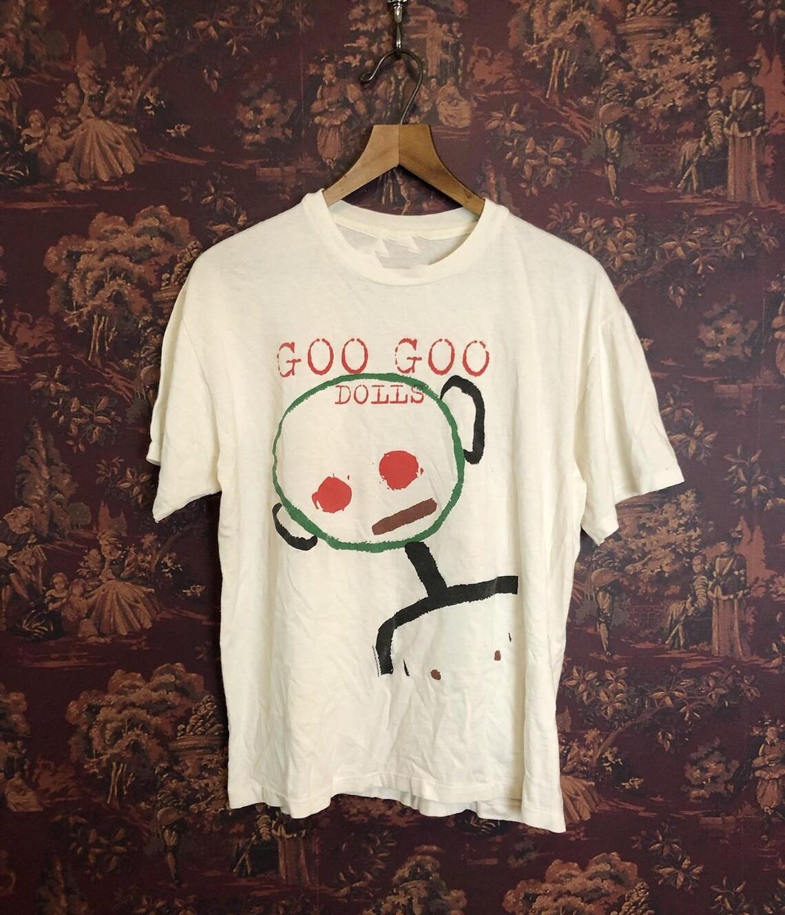 

Vtg The Goo Goo Dolls Band For Fans Cotton White All Size Unisex Shirt 4XL