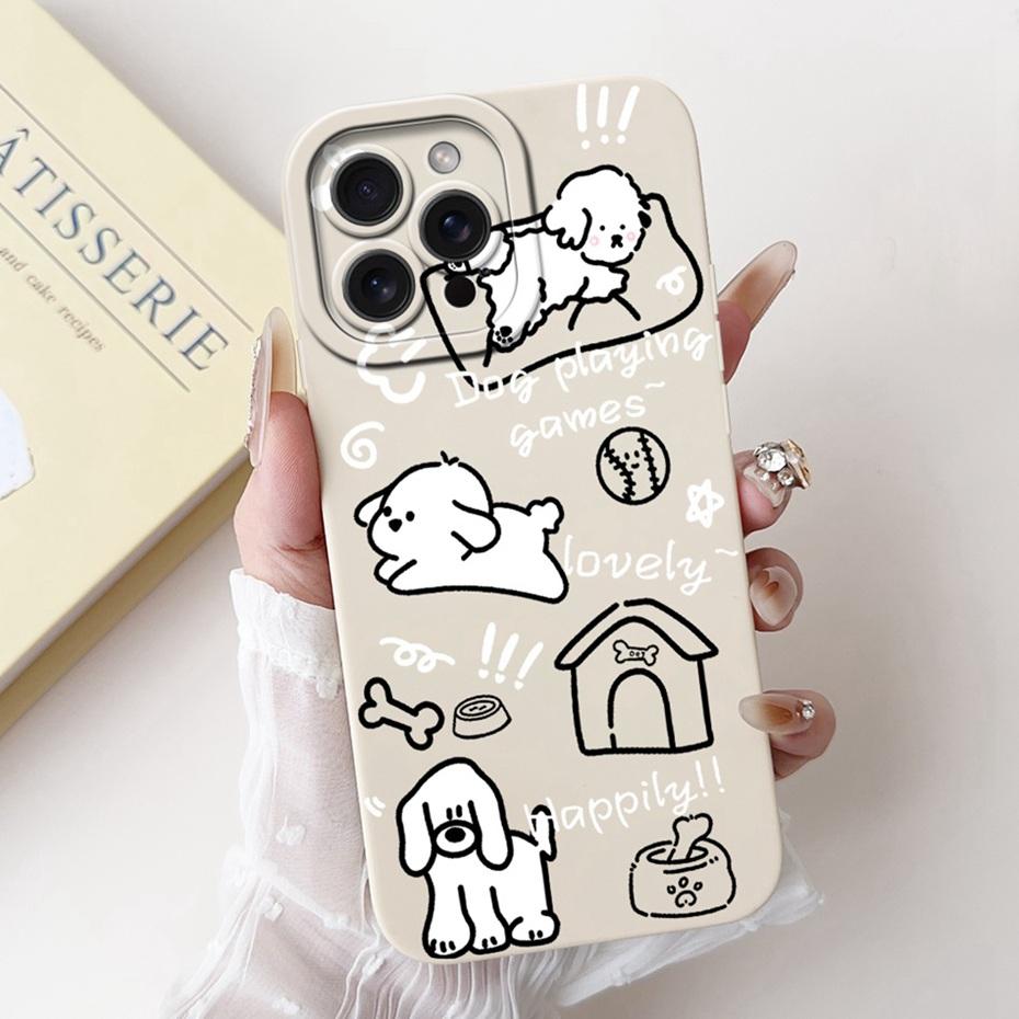 

Lens Protective Case For iPhone 15 Pro Max iPhone15 15Pro Cute Funny Cartoon Style Jelly Silicon Soft Phone Cases iPhone 15 Pro помаранчевий