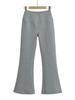 2024 Women's Low-Waist Hip-Lifting Flared Yoga Pants – Slim Fit, Casual Sport Style
