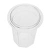 Coffee Ground Dosing Cup PC Antistatic Transparent Coffee Powder Feeder Dosing Cup for Portafilter Basket