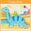 Dinosaurier 3D Puzzle Holz Gehirnjogger Für Kinder Lernspielzeug