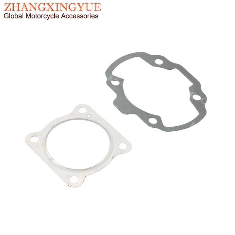 70cc Big Bore Cylinder Barrel Kit For Peugeot Buxy Elyseo Elystar Looxor Metal-X Vivacity X-Fight 50cc 2T Scooter Engine Parts