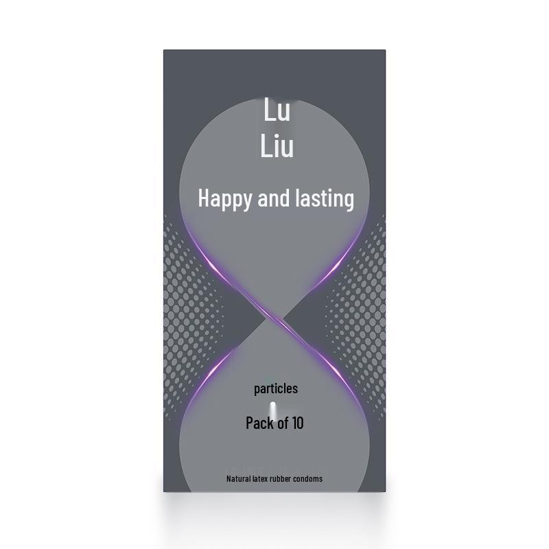 Mingliu Ultra Thin Long-Lasting Dotted Condoms with Hyaluronic Acid - 10 Pack