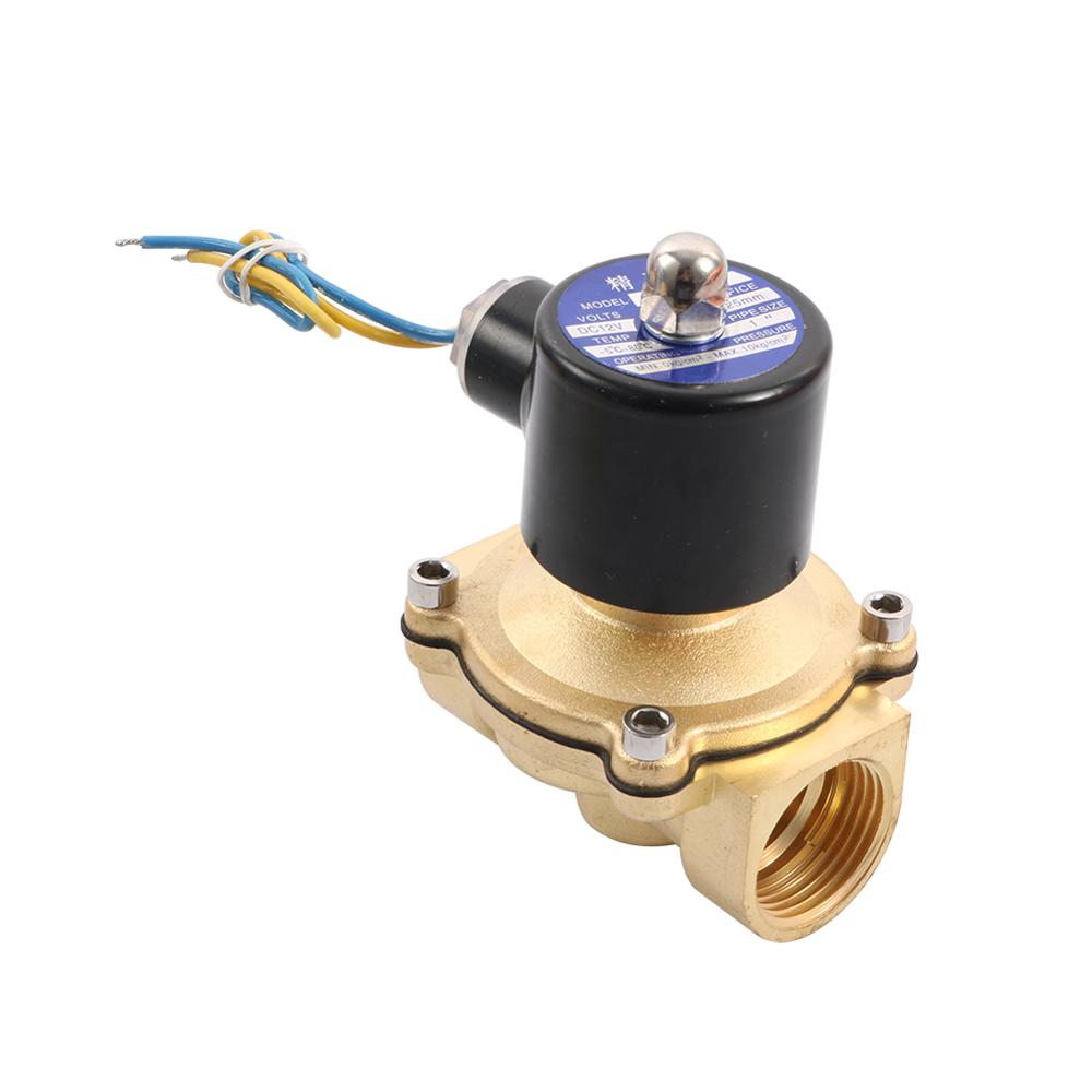 1/4'' 3/8'' 1/2'' 3/4'' 1'' 1.2''BSP Solenoid Valve for Garden Irrigation System 2W DC12V/24V AC220V Electric Water Flow Control