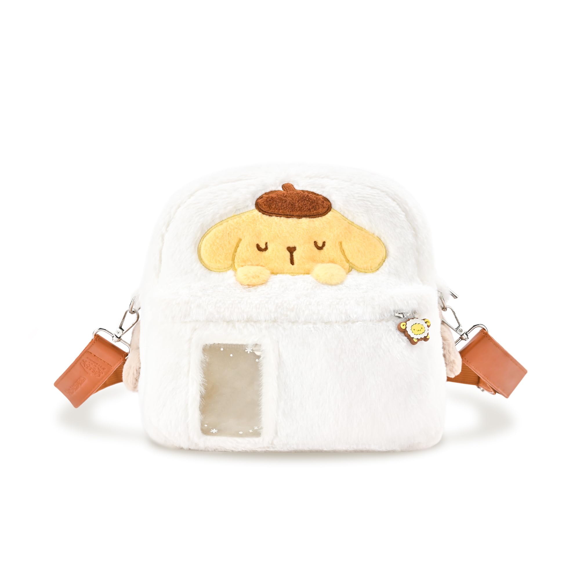 

Kuitmor Plush Crossbody Camera Bag for Photographers, Compatible with DSLR/Mirrorless Cameras, Fujifilm, Canon, and Sony -BDG