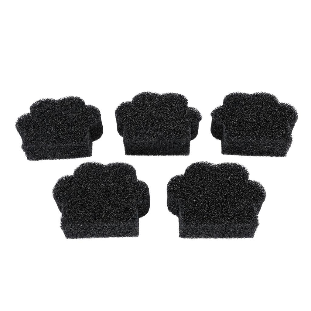 5pcs Laundry Pet Hair Remover Sponge Effective Reusable Washing Machine Hair Catcher for Wet Dry Clothes