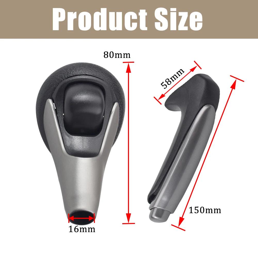 Brake Handle Gear Shift Knob Left Hand Drive Parking Handbrake For Honda Civic 2006-2008 2009 2010 2011 Car Styling