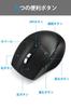 iClever Wireless Mouse, Bluetooth Mouse, Type-C Rechargeable, Quiet, Dual Mode, Multi-Pairing, Supports 3 Devices, 4 DPI Settings (800120016002400),