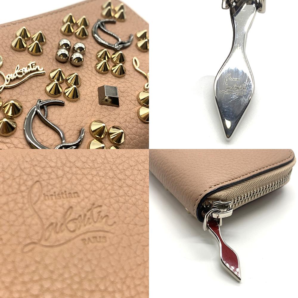 Used Christian LouboutinCoin Case Leather Women