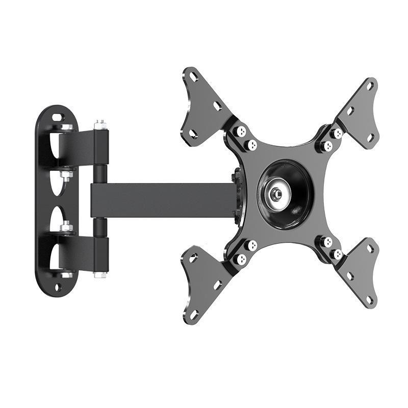 Universal TV Wall Mount: Retractable & Rotating Stand for 26-55" Displays