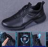 Trendy Leather Shoes Men Original Rotary Buckle Sneaker Casual Cowhide Menswear Loafers Business Outdoor Hiking Trekking Sports