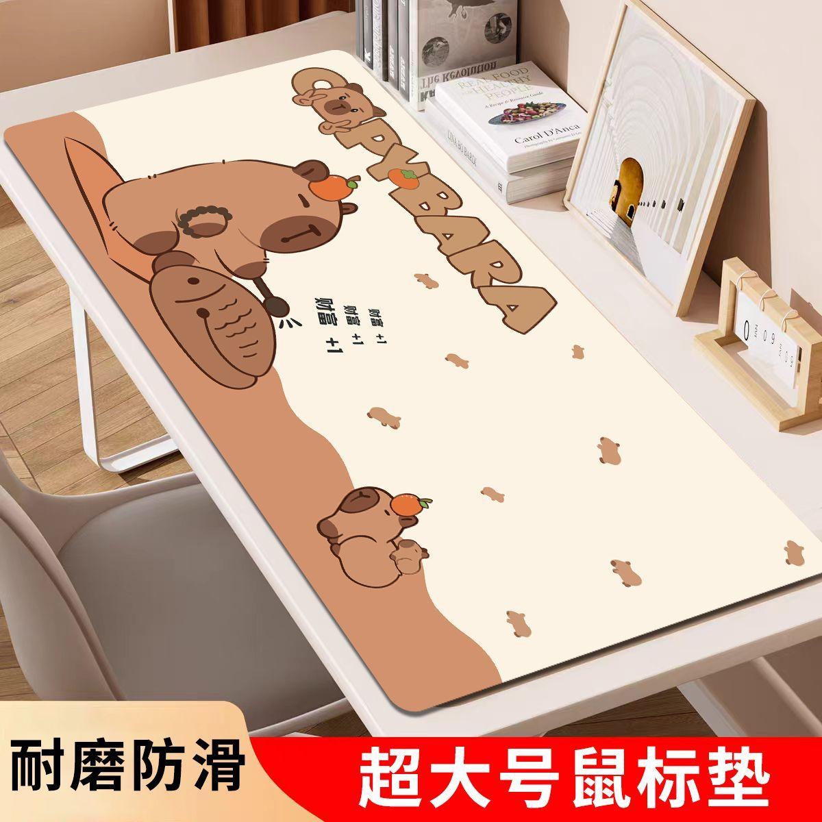 

Extra-Large Cute Cartoon Mouse Pad for Girls: Stylish Desk Pad for Office, Computer, and Keyboard 60*36cm