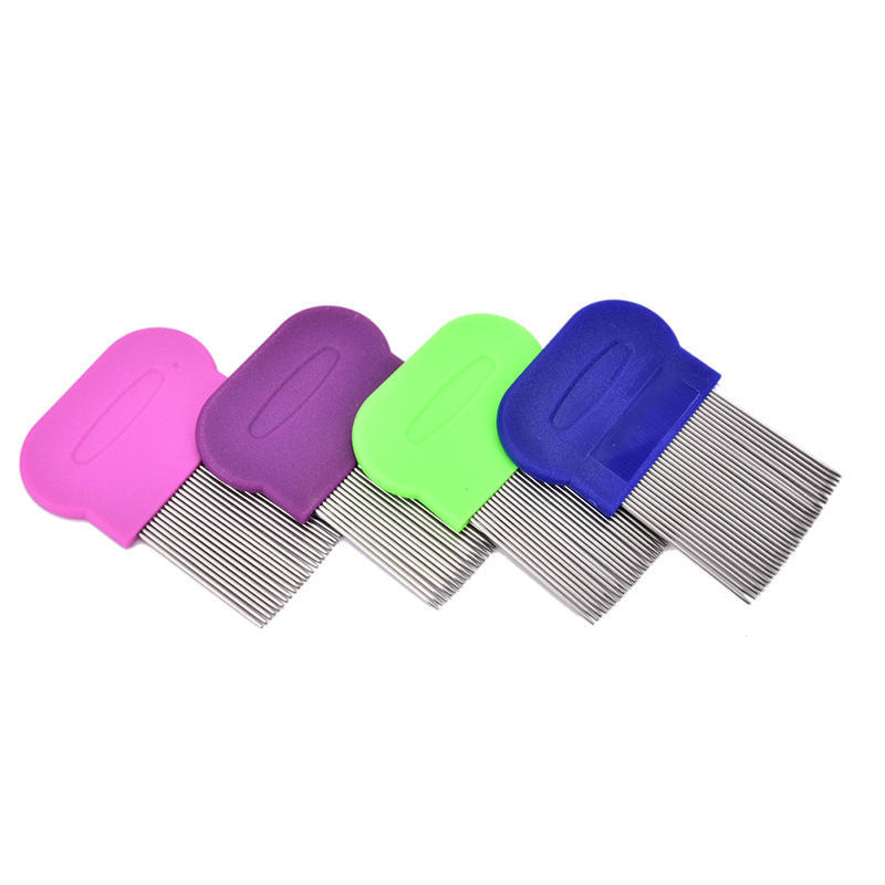 Anoplura Flea Comb Cootie Stainless Steel Lice Comb For Children Flea Combs