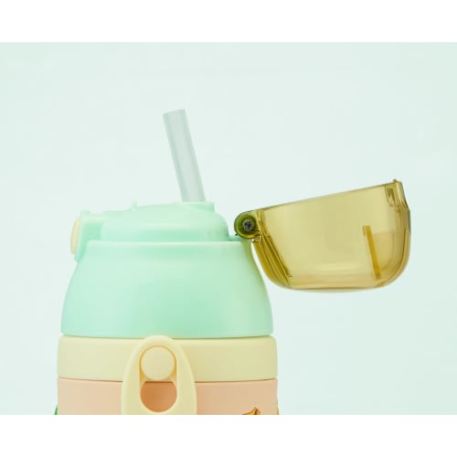 Skater Stainless Steel Children's Water Bottle 380ml Straw Drinking 3D My Neighbor Totoro Vegetable Color Ghibli SSPV4