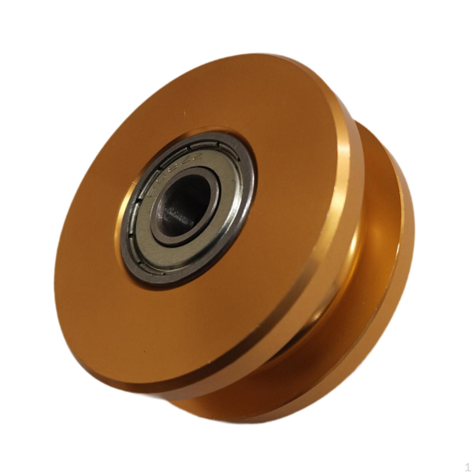 

Фитнес-ролик с внутренним диаметром 10 мм для тренажеров золотой