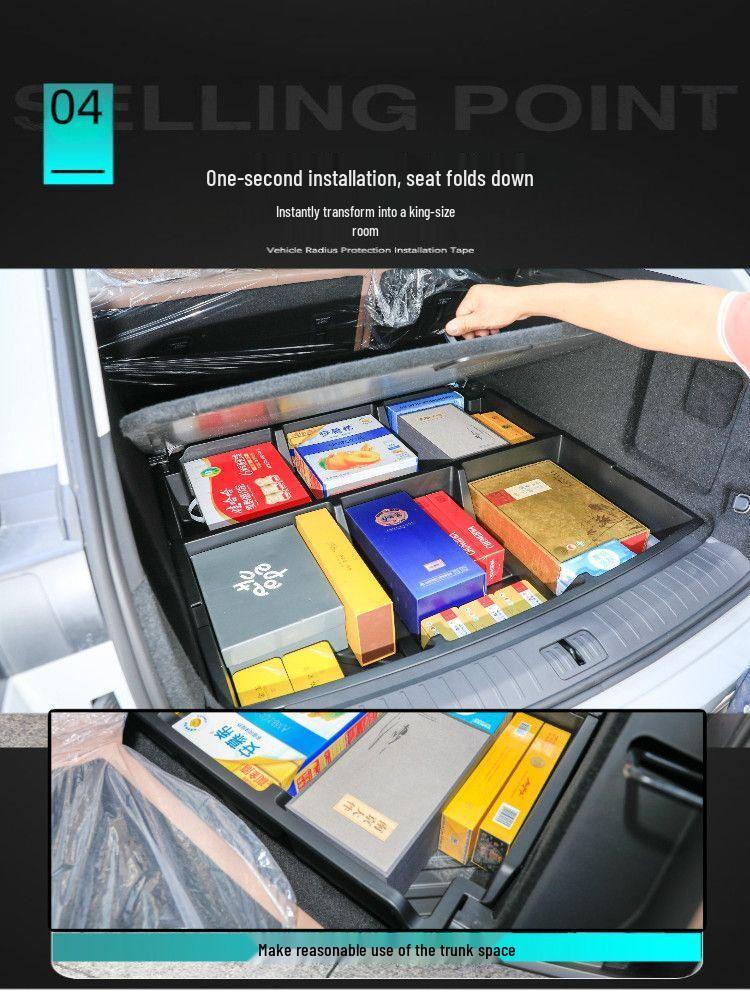Chery Tiggo 8L Hidden Trunk Organizer and Storage Box