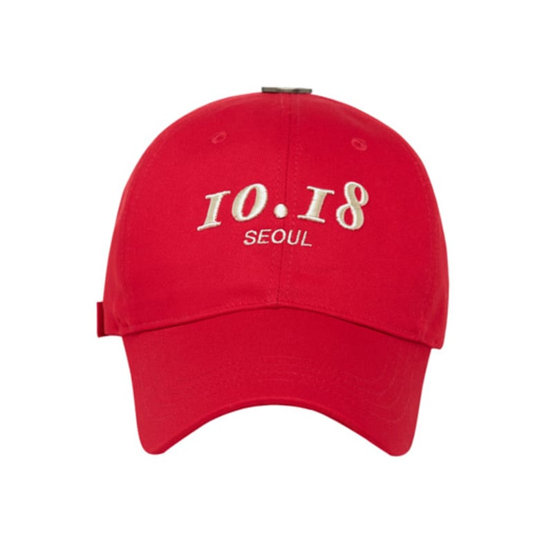 10.18 BASIC SEOUL CAP Red