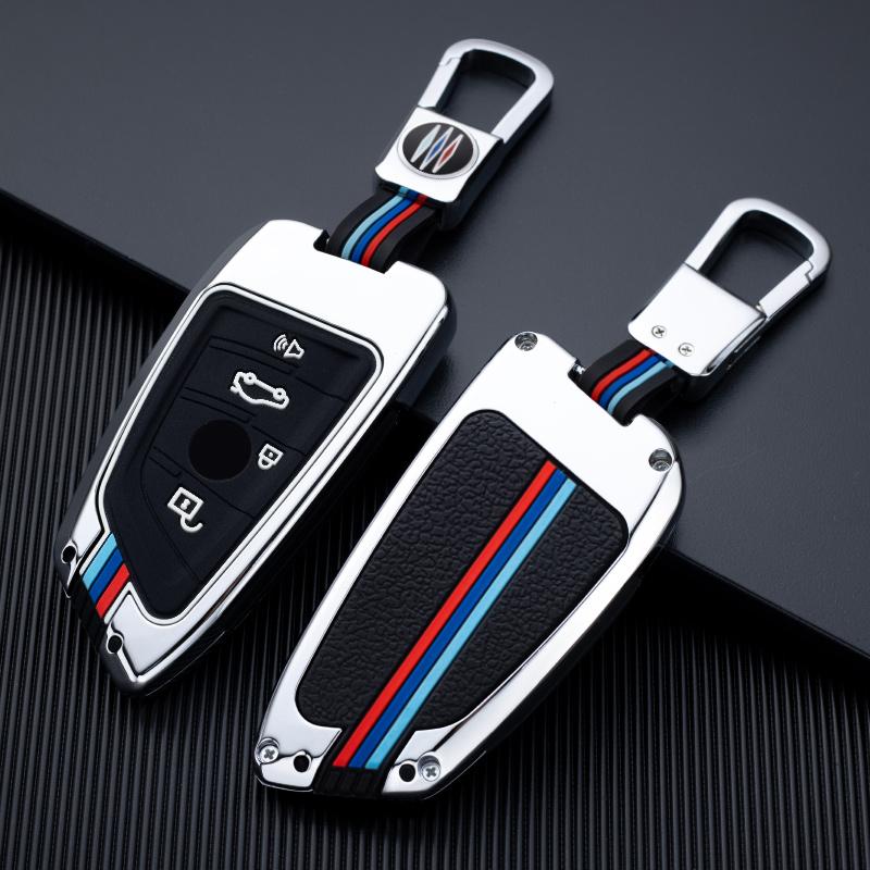 Kryt pouzdra na klíče ze slitiny zinku pro BMW X1 X3 X4 X5 X7 X8 520d 525i 530i 630i 730Li 740Li M750Li 840i M850i 30i 40i 45e