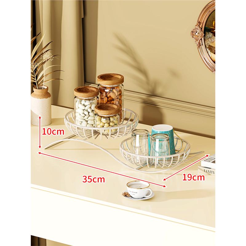 

Multi-Layer Snack & Cup Organizer for Dining Table and Living Room Standard