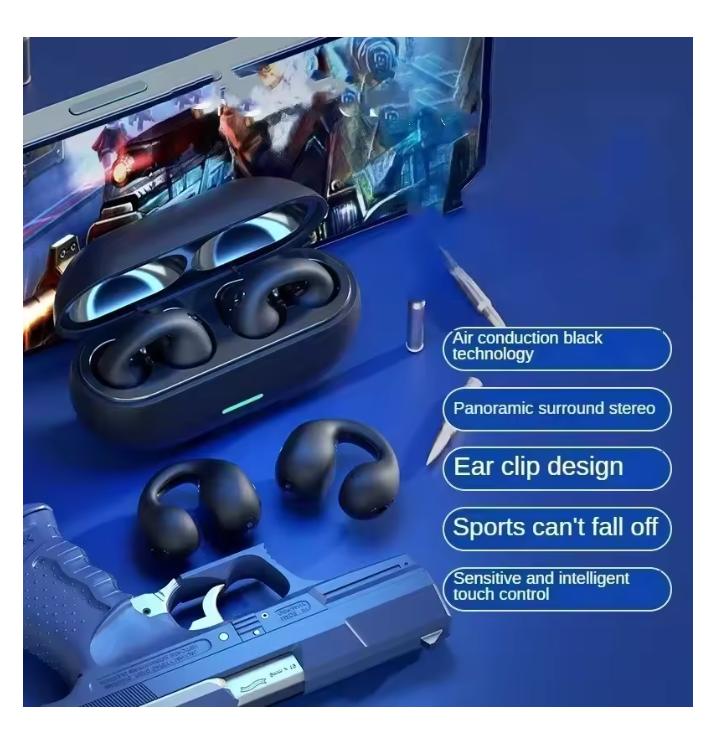 2025 New Original T75 Bone Conduction Wireless Bluetooth 5.3 Headphones Sports Earphones HiFi Sound Quality Waterproof TWS Headset