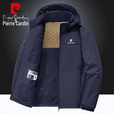 Men's Plush Lined Hooded Jacket