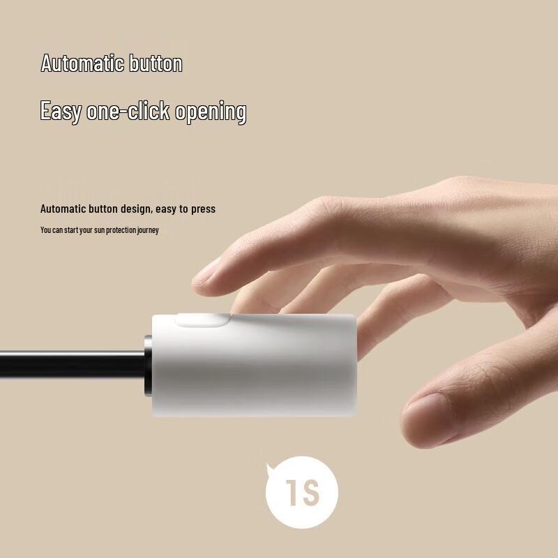 MAYDU Automatic Folding Sun/Rain Umbrella