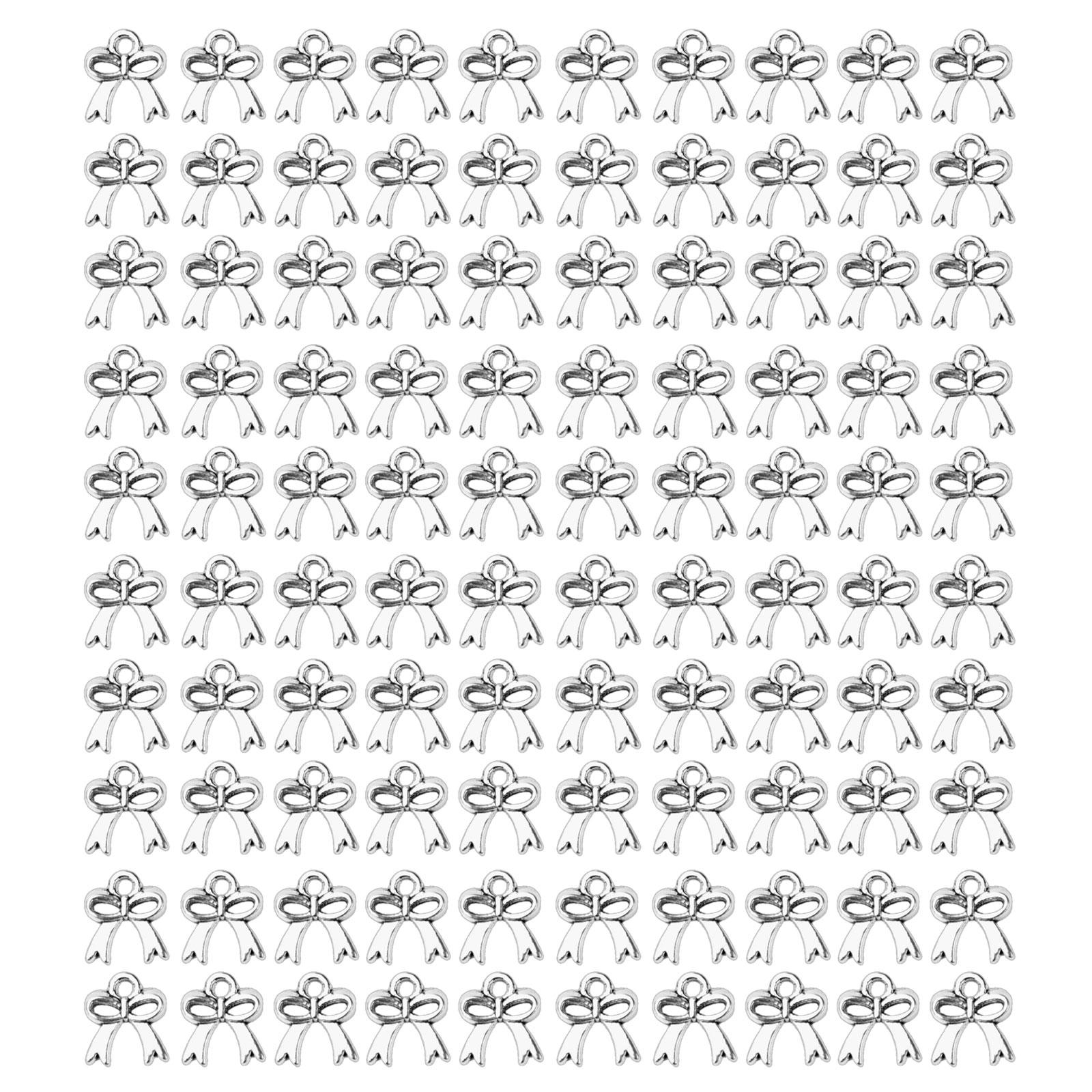 

100 шт. изысканный аксессуар с узлом-бабочкой, браслеты с бантом, украшения, модный аксессуар для женщин и девочек 4088