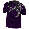 Summer Men's T-Shirts 3DTee Animal Harajuku Top Scorpion Graphic Print Casual Oversized Clothes 2022 O-Neck Short Sleeve T Shirt