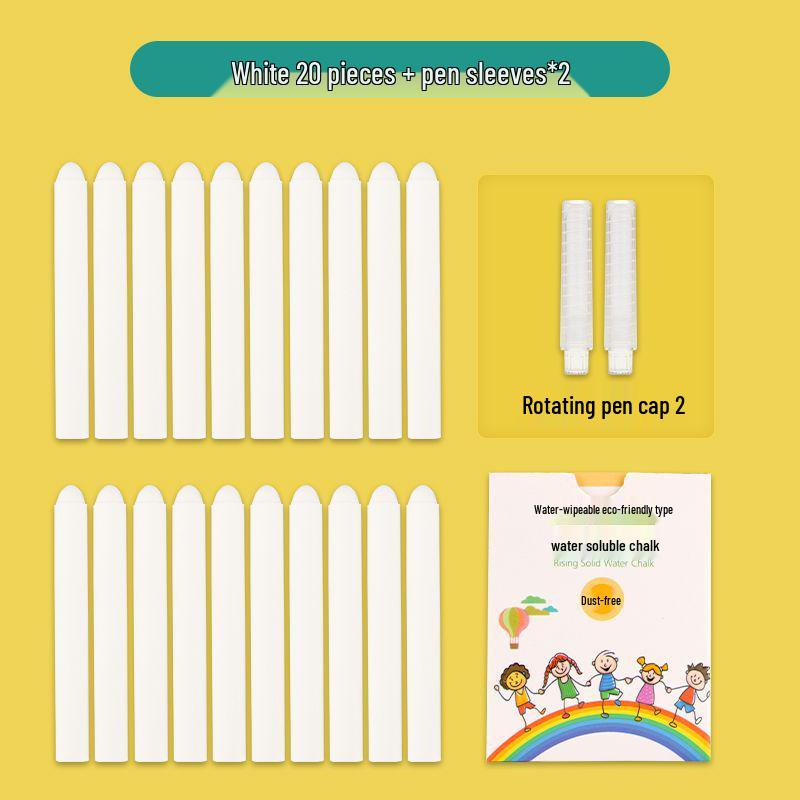 Dust-Free Colorful Chalk for Children's Blackboard