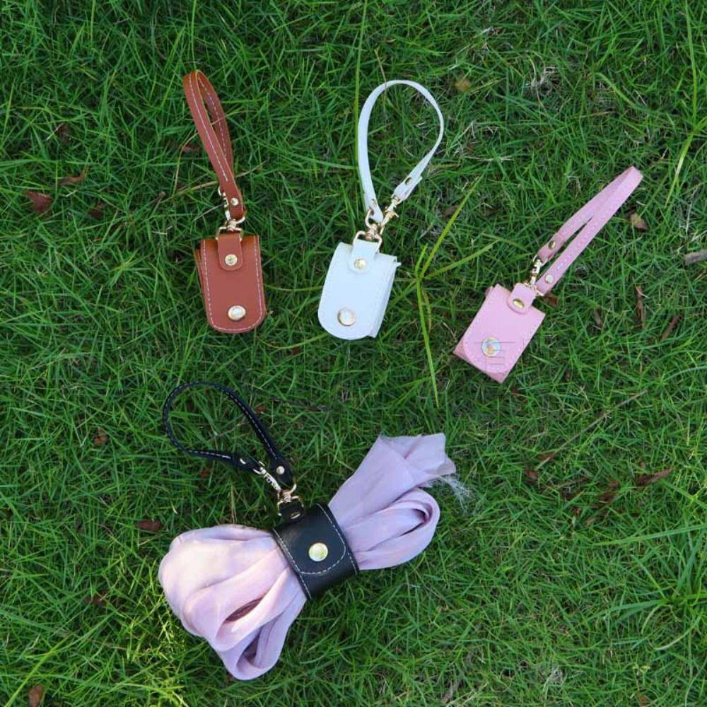 PU Leather Travel Hat Clip Solid Color Hat Holder Durable Golf Baseball Hat Clip  Travel Accessory