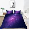 Home Textiles Kids Bedding Set 3D Star Sky Printing Bedclothes Bedroom Decor Microfiber Soft Quilt Cover  Breathable