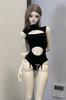 HAMRETHYPPZ BJD Ball Jointed Doll Doll Doll Maid Ball Jointed Doll Sexy Black Sexy Suit and Body Not 1/4 1/6 1/3 Dress, Costume, Outfit, Dress-Up,