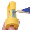Carpenter Pencil Sharpener- 4 Pack Manual Pencil Sharpener for Flat Carpenter Pencils , Portable Pencil Sharpening Tool