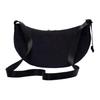 Nike Aura Solid Color Versatile Polyester Shoulder Bag Unisex Shoulder Bag Black IH2122010