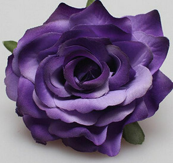 Bohemian Rose Lace Hair Clip and Brooch - Artificial Flower Accessory