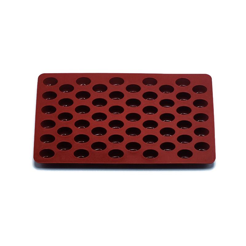 

1 шт., 55 полостей, кофейные зерна, силиконовая форма для свечей, сделай сам, форма для изготовления мыла, смолы, шоколадное мороженое, желе, инструмент для выпечки, декор для торта, подарки красный
