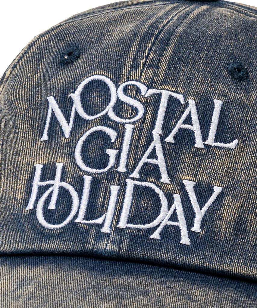 EXPRESSHOLIDAY Nostalgia Washed Ball Cap_Navy