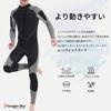 MORGEN SKY Wetsuit 3mm Full Suit Fishing One Piece Four Seasons Front Opening Marine Sports Water Sports Warmth Sun Protection Warmth Elasticity SUP
