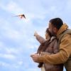 Orange Acrobatic Kite 120X50 Cm